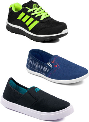 

Asian Boys Lace Running Shoes(Multicolor