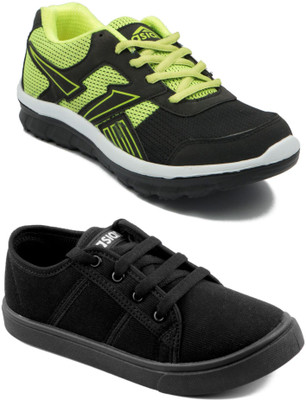 

Asian Boys Lace Running Shoes(Multicolor