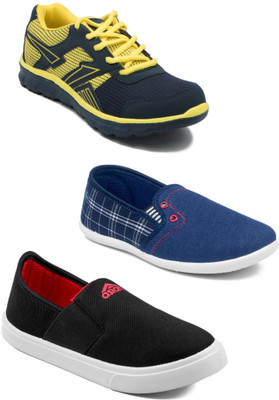 

Asian Boys Lace Running Shoes(Multicolor