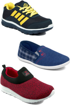 

Asian Boys Lace Running Shoes(Multicolor