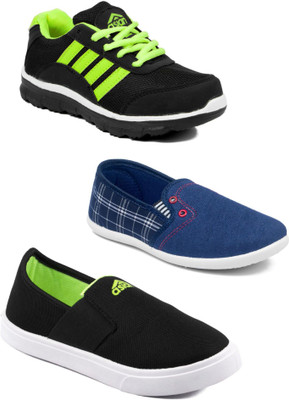 

Asian Boys Lace Running Shoes(Multicolor
