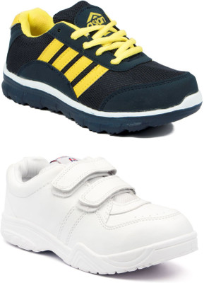 

Asian Boys Lace Running Shoes(Multicolor