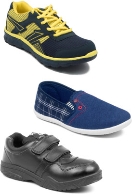 

Asian Boys Lace Running Shoes(Multicolor