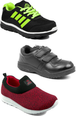 

Asian Boys Lace Running Shoes(Multicolor
