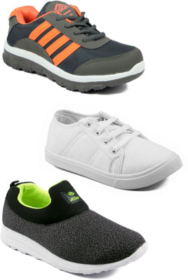 

Asian Boys Lace Running Shoes(Multicolor