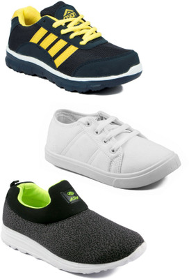 

Asian Boys Lace Running Shoes(Multicolor