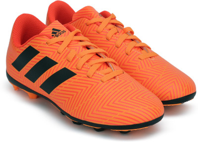 

ADIDAS Boys Lace Football Shoes(Orange, Zest/cblack/solred