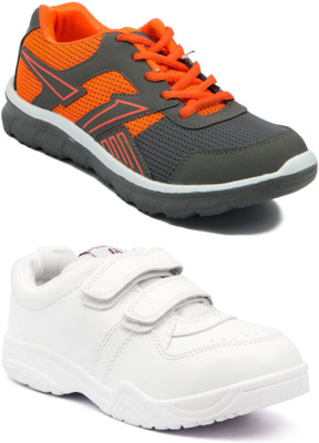 

Asian Boys Lace Running Shoes(Multicolor
