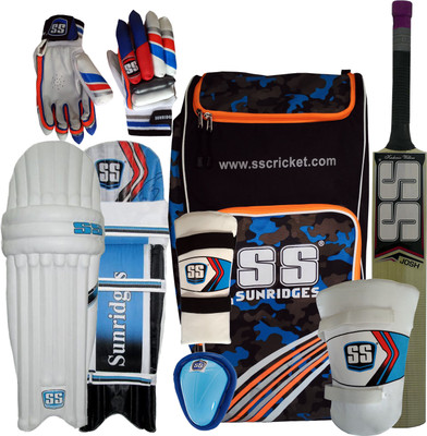 

SS Kashmir Willow Full Cricket Kit Cricket Kit(Bat Size: 4 (Age Group 9 - 11 Years))