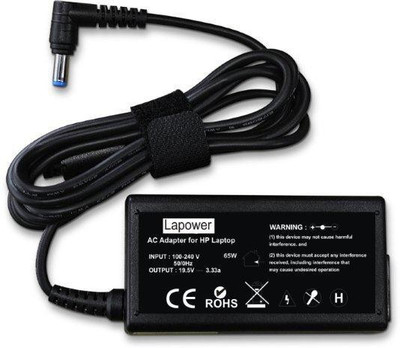 

Lapower PROBOOK 440 G3 X6W40PA , PROBOOK 440 G3 Y5X29PA Blue Pin 65 W Adapter(Power Cord Included)