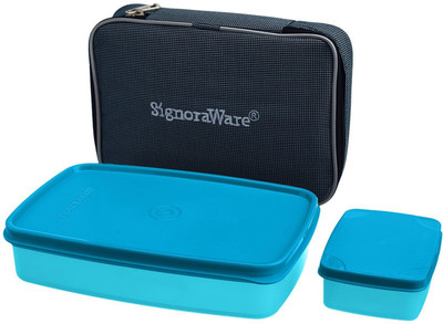 Signoraware 542 2 Containers Lunch Box(1000 ml)