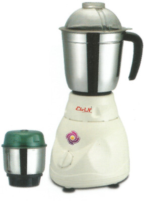 

ELVIN Grinding 500 W Mixer Grinder(Multicolor, 2 Jars)
