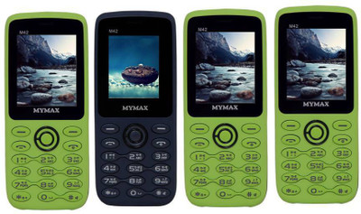 

Mymax M42 Combo of Four Mobiles(Green&Black$$Blue&Black$$Green&Black$$Green&Black)