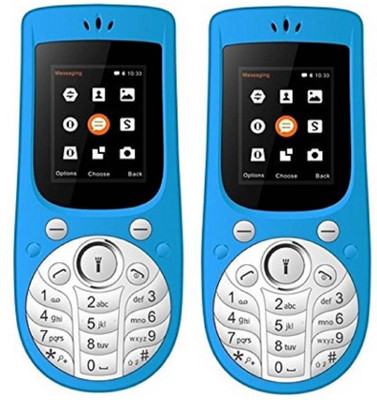 

I Kall K18 New Combo of Two Mobiles(Light Blue & Light Blue)