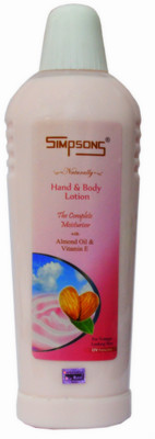 

Simpsons Hand & Body Lotion with Almond oil.(1000 ml)