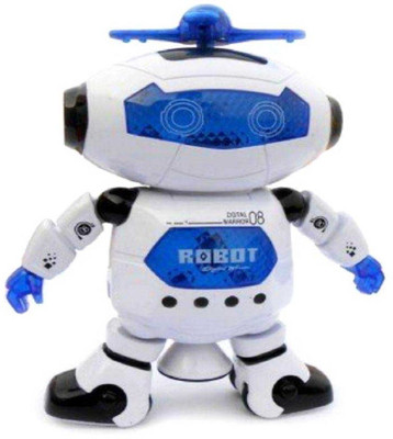 

KAVYA ENTERPRISE NEW BLUE ROBOT MUSICAL KIDS TOY(Multicolor)