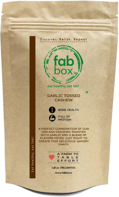 

FabBox Burnt Garlic Cashews(140 g, Pouch)