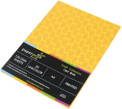 

Paper Pep Craft Collection Unruled A4 A4 paper(Set of 2, Yellow)