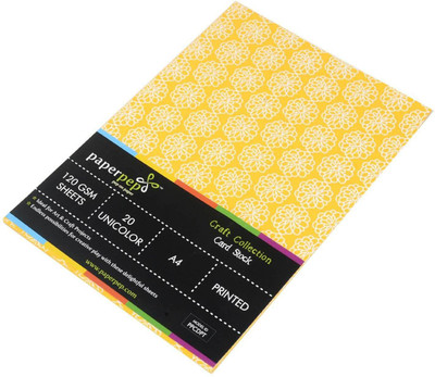 

Paper Pep Craft Collection Unruled A4 A4 paper(Set of 2, Yellow)