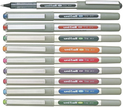 

Uni Ball Uniball Air Roller ball pen 157 pack of 10 Roller Ball Pen(Pack of 10)