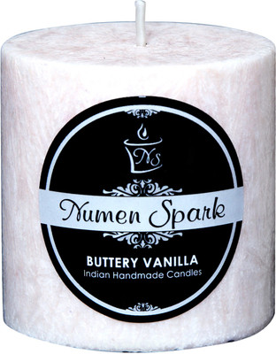 

Numen Spark Tropical Citronella Crystal Pillar Candle | Candles for Decoration | Candles for Bedroom(300 g)