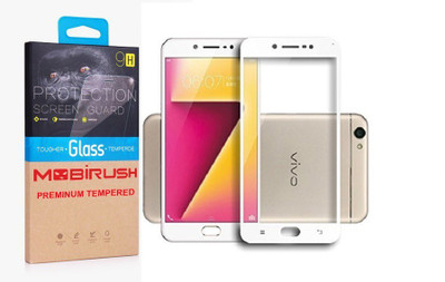 MOBIRUSH Edge To Edge Tempered Glass for VIVO V5S(Pack of 1)