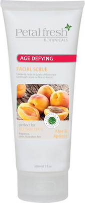 

Petal Fresh Botanicals Age-Defying Aloe & Apricot Facial Scrub 200ml Scrub(200 ml)