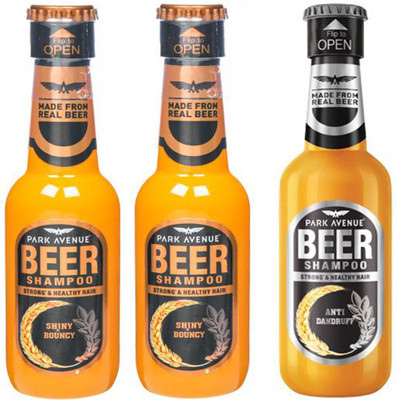 

Park Avenue SHINY & BOUNCY BEER SHAMPOO(1050 ml)