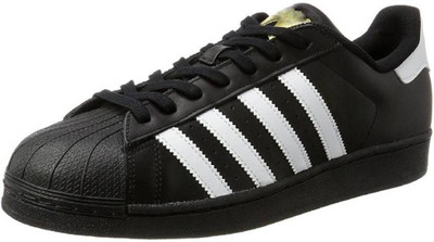 Adstar Lace Up SuperStar Sneakers For Men(Black, White