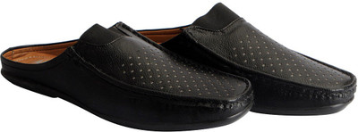 

FAUSTO Stylish Clogs For Men(Black