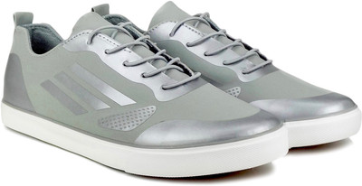 

Ripley Chrome Sneaker Series Leatherette Casual Shoes Sneakers For Men(Silver