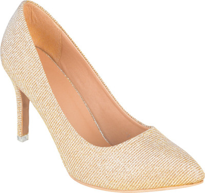 

SHERRIF SHOES Slip On For Women(Gold