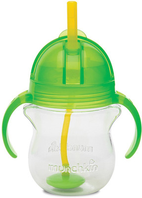 

Munchkin 7Oz Click Lock Weighted Straw Flexi Cup (Green)(Multicolor)