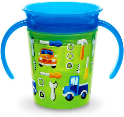 

Munchkin 6Oz Miracle 360 Degree Decorated Trainer Cup - Green Car(Green)