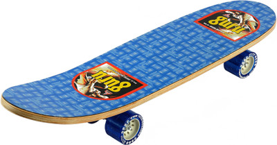 

COCKATOO All New Guru Gold Super Rollo Curved 24 inch x 6 inch Skateboard(Multicolor, Pack of 1)