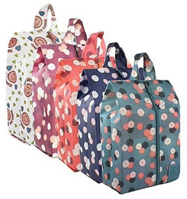 

Aeoss Portable Travel Shoe Bags Bag for Men Women Set of 5 Small Travel Bag(Multicolor)