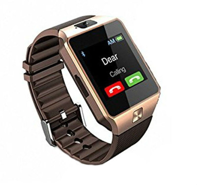 

Shrih Bluetooth Smart Watch Brown Smartwatch(Brown Strap Free Size)