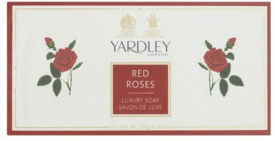 

Yardley London Royal red roses(100 g, Pack of 3)