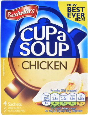 

Batchelors Cup a Soup, Chicken (4 Sachets) - 81g(81 g)