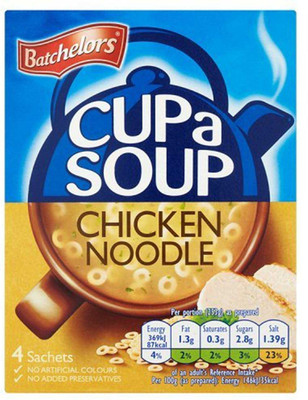 

Batchelors Cup a Soup Chicken Noodle (4 Sachets) - 94g(94 g)