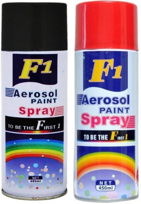 F1 Spary Paints Multicolor Spray Paint 450 ml(Pack of 2)