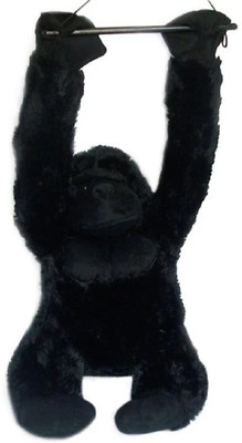 

ClueSteps Hanging Gorilla Soft Toy 35 CM - 35 cm(Black)