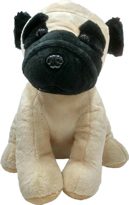 

My Baby Excels Pug Dog in Sitting Pose -- 30 cm - 30 cm(Multicolor)