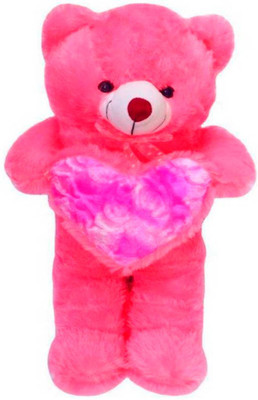 

ATTRACTIVE 3 Feet Standing Teddy Bear - 90 cm(Pink)
