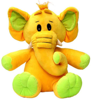 

My New Born Original, Premium Quality, Non-Toxic Super Soft Plush Stuff Toys for all age groups - 37 cm(Yellow, Green), Green;yellow