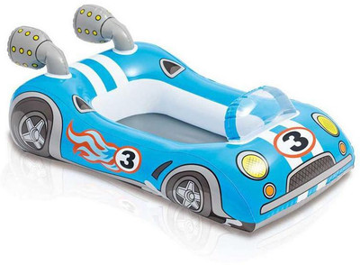 

SWASH Blue Racing Car Pool Cruiser Float for 3-6 yr kids Swim Floatation Belt