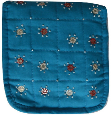 

NavRup Handworks Cosmetic Pouch(Blue)