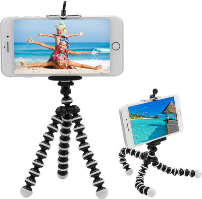 

BUY SURETY Universal Flexible Tripod(Multicolor, Supports Up to 1000 g)