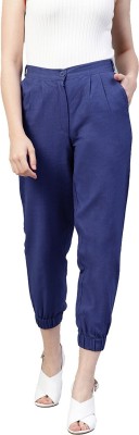 Jaipur Kurti Regular Fit Women Blue Trousers