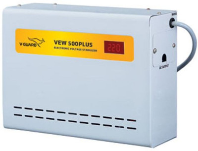 

V-Guard VEW 500 Plus For Ac upto 2 Ton (90V-300V) Voltage Stabilizer(Grey)